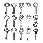 set of jailer's keys image